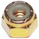Light Hex (NM &NE) Standard Height Zinc Yellow Steel Nylon Insert Lock Nuts